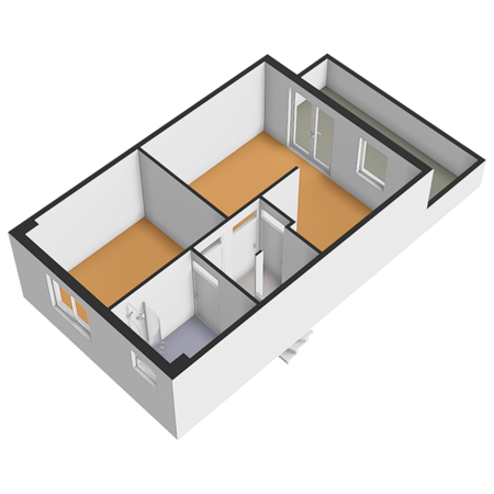 Floorplan - Hofsingel 123, 3155 AL Maasland