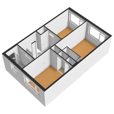 Floorplan - Churchilllaan 7, 2625 GS Delft