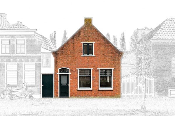 Te koop: Uniek karakteristiek woonhuis met extra slaapkamer en badkamer op de begane grond, midden in het historische centrum van Maasland
