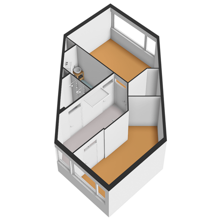 Floorplan - Touwbaan 46, 3142 BV Maassluis
