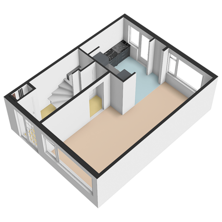 Floorplan - Slot de Houvelaan 48, 3155 VT Maasland