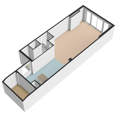 Floorplan - Botting 8, 3155 BW Maasland