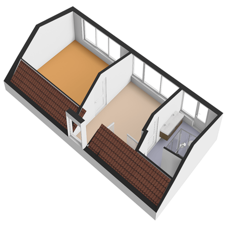 Floorplan - 's-Herenstraat 6, 3155 SH Maasland