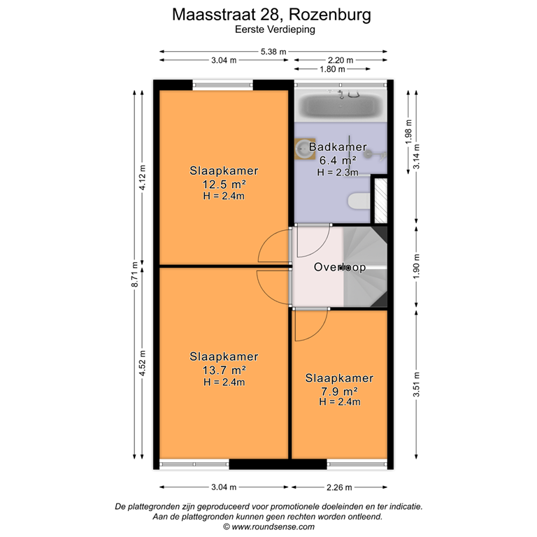 mediumsize floorplan