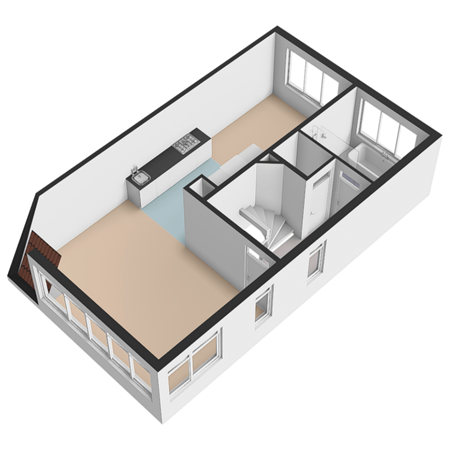 Floorplan - Boumare 7, 3155 PB Maasland