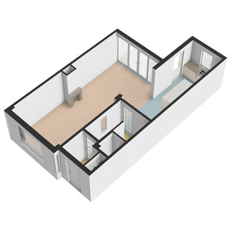 Floorplan - Spechtstraat 20, 3145 XK Maassluis