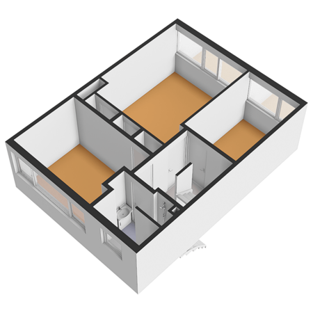 Floorplan - Spechtstraat 20, 3145 XK Maassluis
