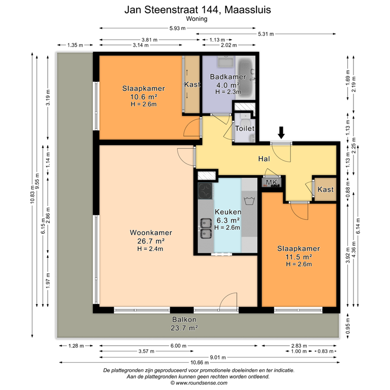 mediumsize floorplan