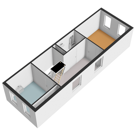 Floorplan - Kluishof 30, 3155 GG Maasland