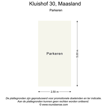 Floorplan - Kluishof 30, 3155 GG Maasland
