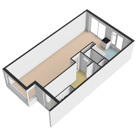 Floorplan - Commanderij 61, 3155 AA Maasland
