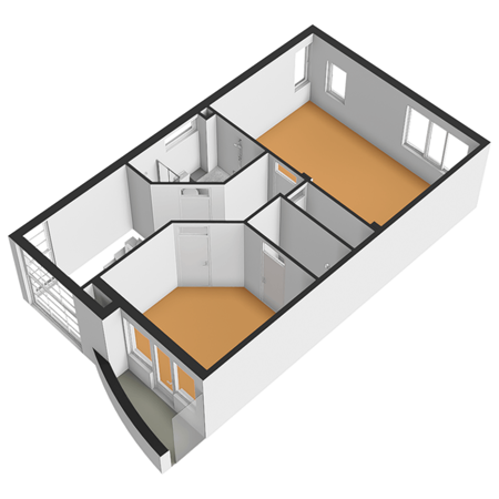 Floorplan - Berkenhof 8, 3155 ER Maasland