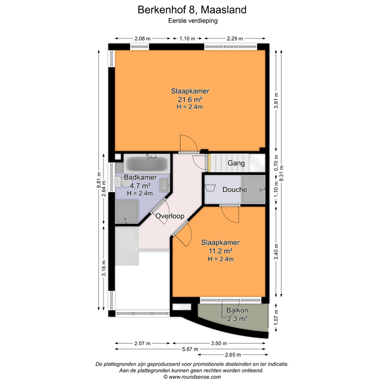 mediumsize floorplan
