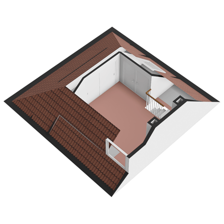 Floorplan - Kerkweg 20, 3155 EC Maasland