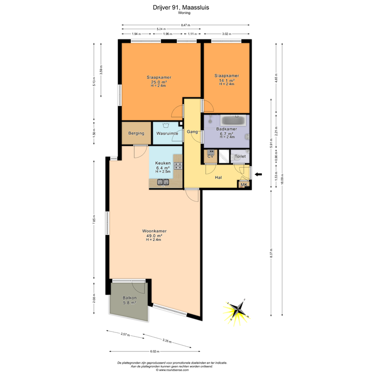 mediumsize floorplan