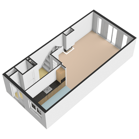 Floorplan - Hondsdraf 21, 3155 WD Maasland