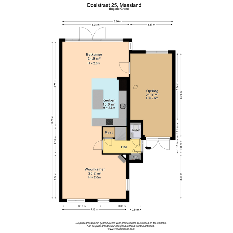 mediumsize floorplan