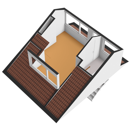 Floorplan - Jan van Galenstraat 25, 2678 GJ De Lier