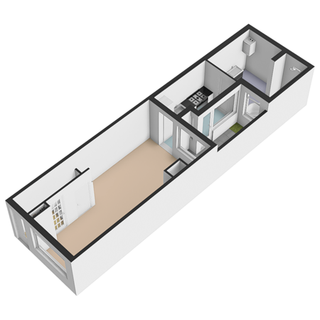 Floorplan - Patijnestraat 20, 3141 VK Maassluis