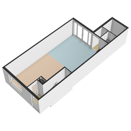 Floorplan - Korte Kruisweg 33, 2676 XK Maasdijk
