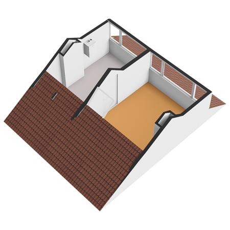 Floorplan - Slot de Houvelaan 25, 3155 VR Maasland