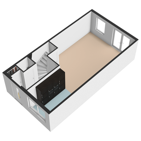 Floorplan - Drie Hoeven 27, 3155 TR Maasland