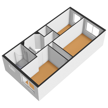 Floorplan - Drie Hoeven 27, 3155 TR Maasland