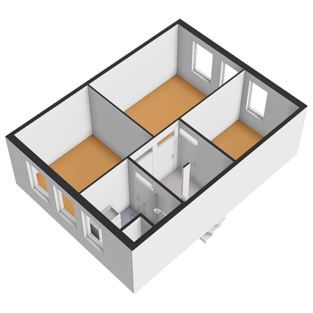 Floorplan - Werve 90, 3155 GM Maasland