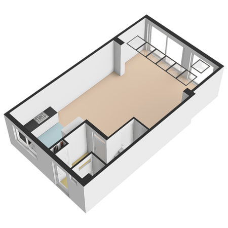Floorplan - Werve 90, 3155 GM Maasland