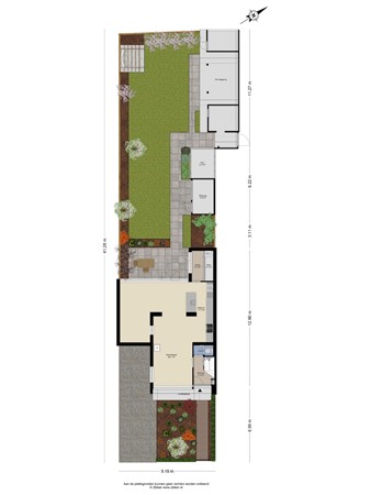 Floorplan - Hildegaarde 14, 3155 VC Maasland