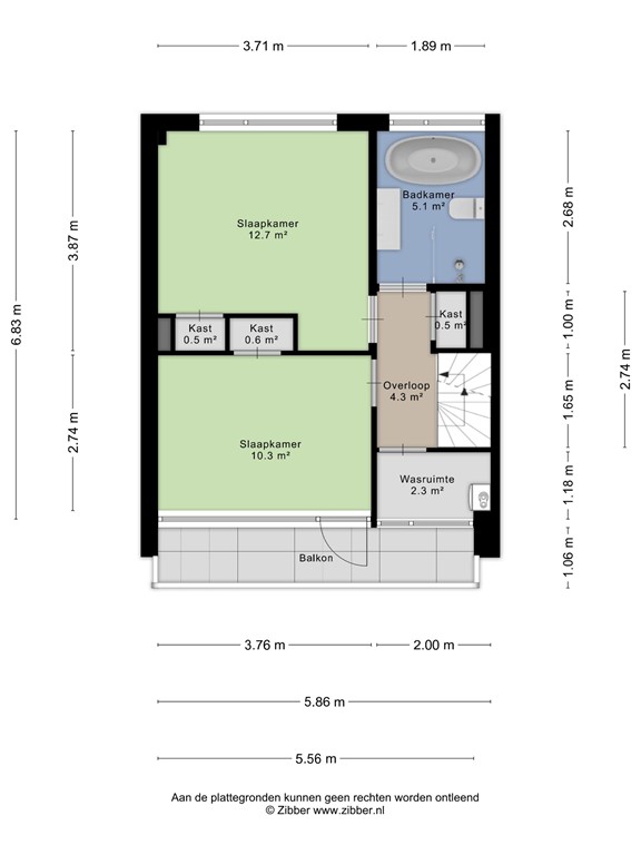 mediumsize floorplan