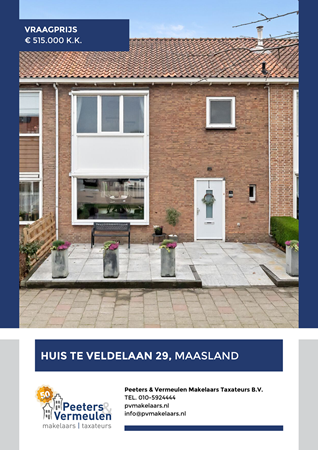 Brochure preview - Huis te Veldelaan 29, 3155 SB MAASLAND (1)
