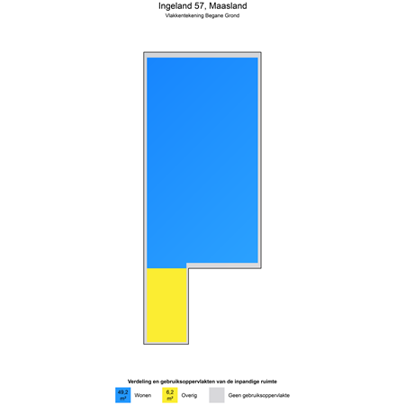 Floorplan - Ingeland 57, 3155 GC Maasland