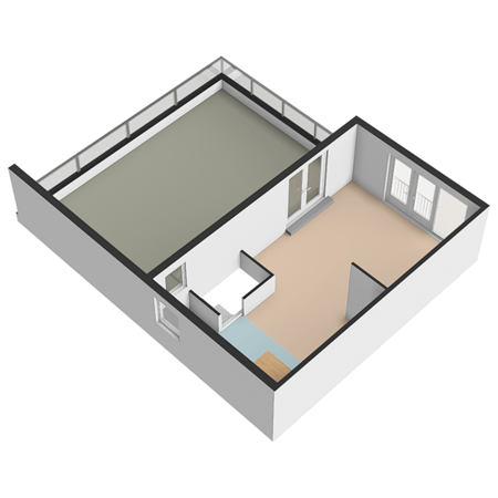 Floorplan - Lange Boonestraat 50, 3142 CC Maassluis