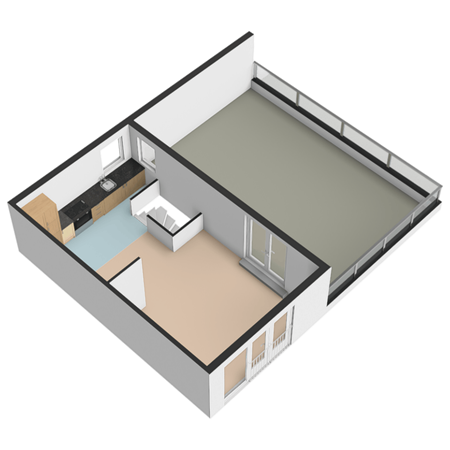 Floorplan - Lange Boonestraat 50, 3142 CC Maassluis