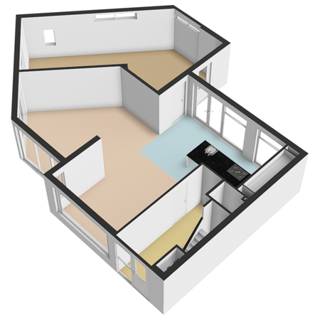 Floorplan - Plantage 1, 3155 AW Maasland