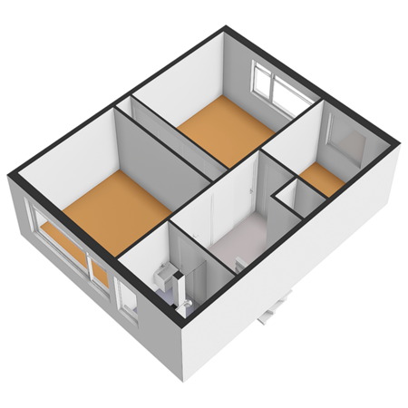 Floorplan - Plantage 1, 3155 AW Maasland