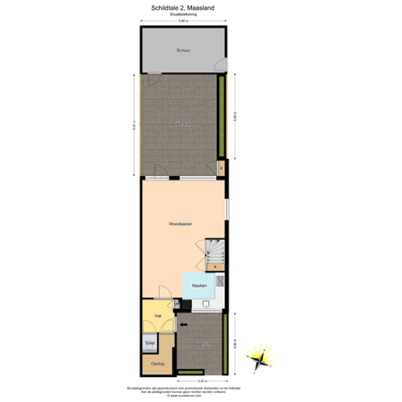 Floorplan - Schildtale 2, 3155 NG Maasland