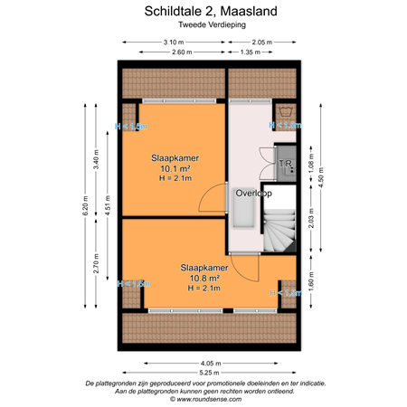 Floorplan - Schildtale 2, 3155 NG Maasland