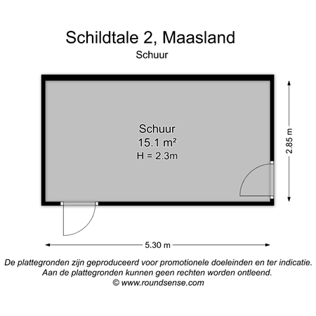 Floorplan - Schildtale 2, 3155 NG Maasland