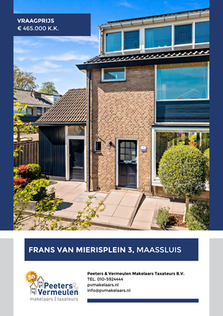 Brochure preview - Frans Van Mierisplein 3, 3141 GC MAASSLUIS (1)