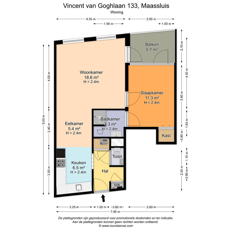 mediumsize floorplan