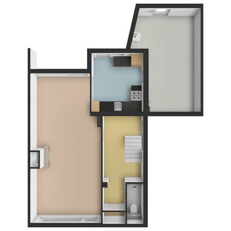 Floorplan - 's-Prinsensingel 15, 3155 VK Maasland