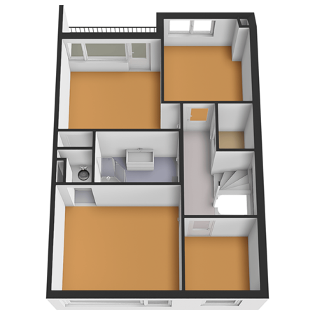 Floorplan - 's-Prinsensingel 15, 3155 VK Maasland