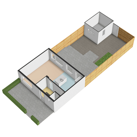 Floorplan - Huis te Veldelaan 49, 3155 SC Maasland