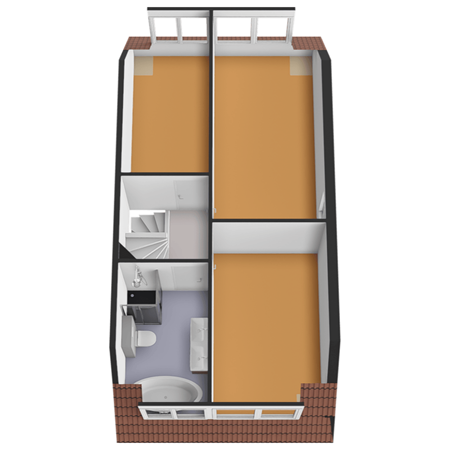 Floorplan - Hondsdraf 17, 3155 WD Maasland