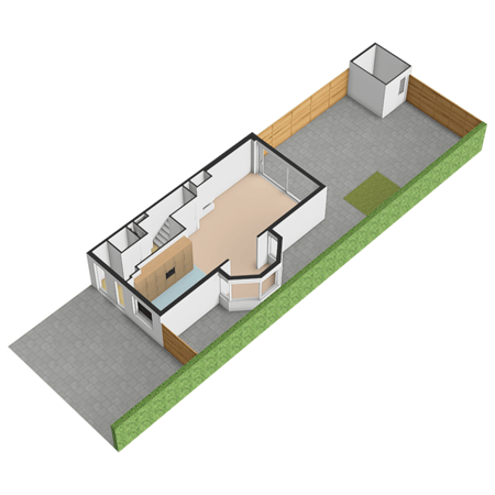 Floorplan - Hondsdraf 17, 3155 WD Maasland