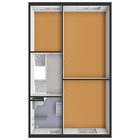 Floorplan - Onderling 40, 3147 PJ Maassluis