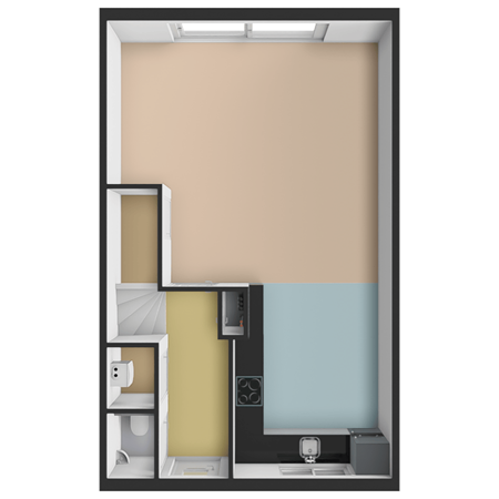 Floorplan - Onderling 40, 3147 PJ Maassluis