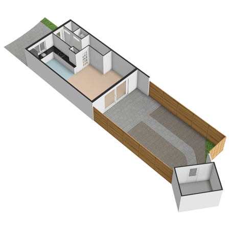 Floorplan - Onderling 40, 3147 PJ Maassluis